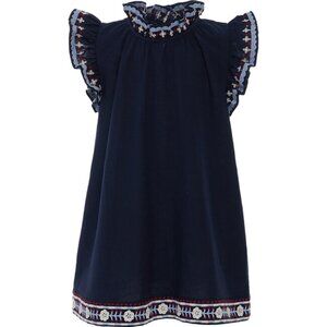 Sea New York Kids Shaina Embroidered Dress Size 12Y